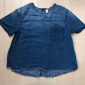 BP denim short sleeve shirt